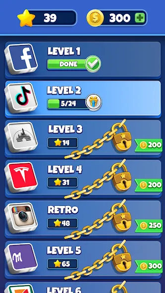 Logo Quiz - World Trivia Game (Лого Квиз) [МОД: Много монет, Открытые уровни и Мега MOD] Screenshot 2