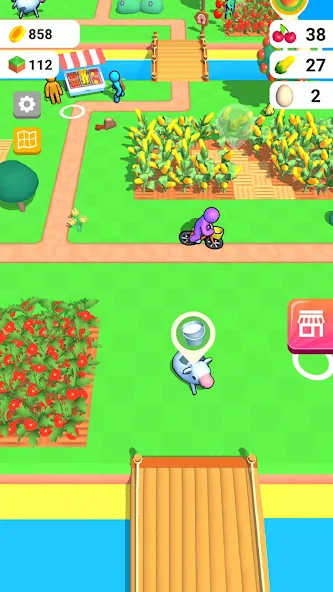 Farm Land - Farming life game (Фарм Лэнд) [МОД: Деньги, Монеты и Меню MOD] Screenshot 4