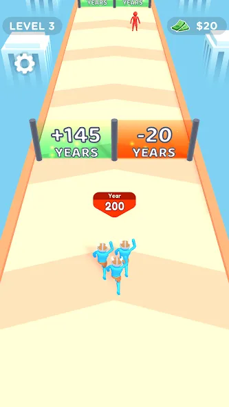 Crowd Evolution! [МОД: Деньги, Монеты и Меню MOD] Screenshot 1