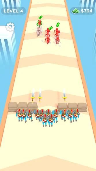 Crowd Evolution! [МОД: Деньги, Монеты и Меню MOD] Screenshot 4