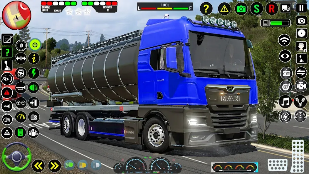 City Truck Simulator 2023 [МОД: Все открыто, Дополнительные деньги и Меню MOD] Screenshot 4