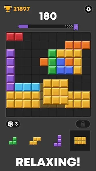 Block Mania - Block Puzzle (Блок Мания) [МОД: Много монет, Открытые уровни и Мега MOD] Screenshot 5