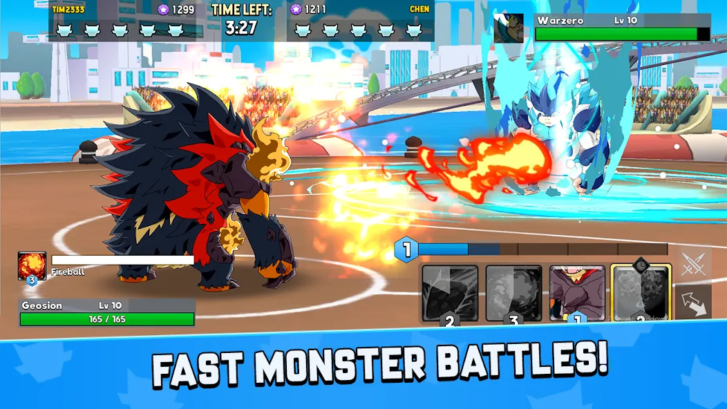 Monster Masters [МОД: Бесконечные деньги, Монеты и Мега MOD] Screenshot 1