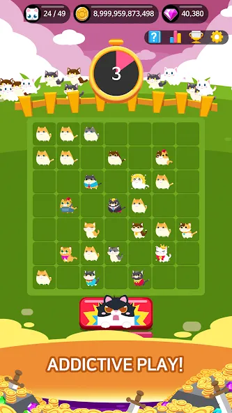 Battle Cat Hero (Баттл Кэт Герой) [МОД: Бесконечные деньги, Монеты и Мега MOD] Screenshot 4