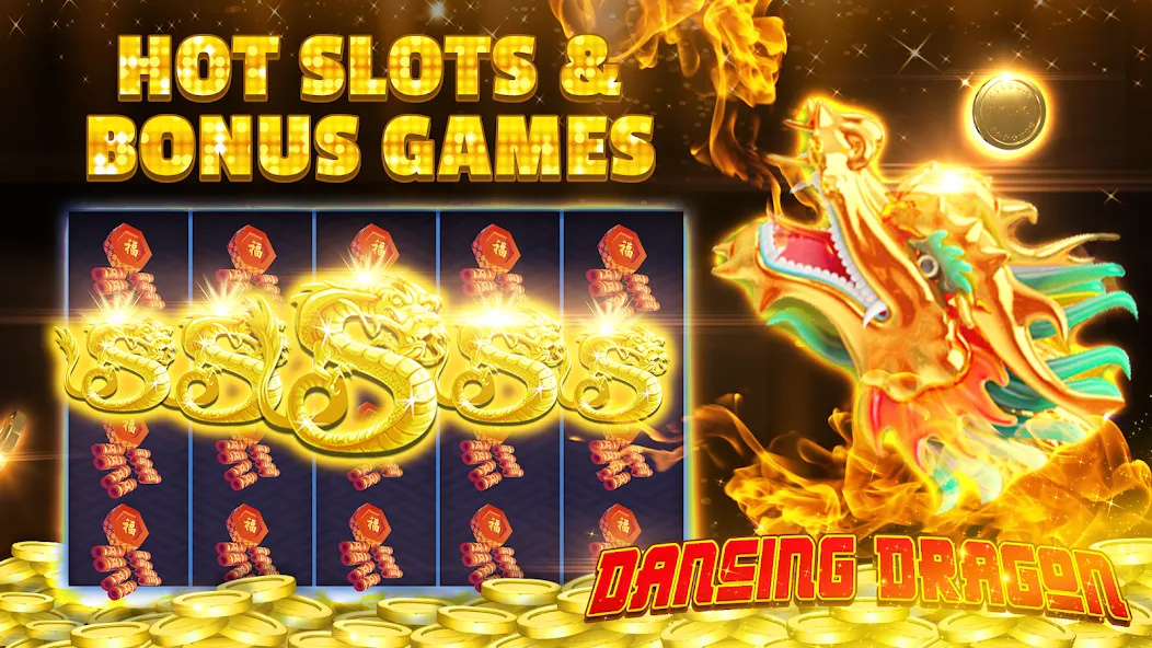 OMG! Fortune Casino Slot Games [МОД: Много монет, Открытые уровни и Мега MOD] Screenshot 2