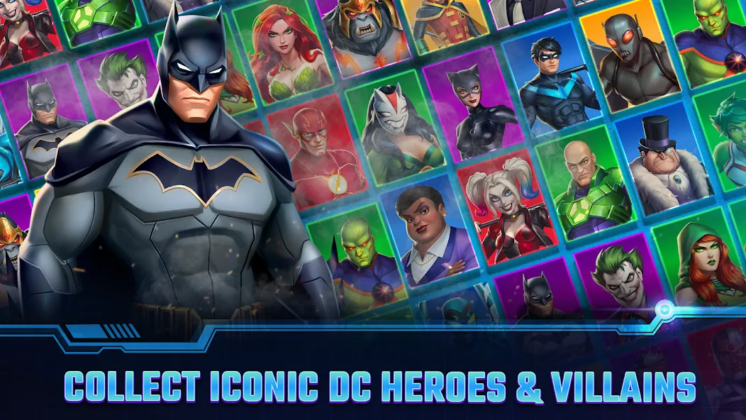 DC Heroes & Villains: Match 3 [МОД: Деньги, Монеты и Меню MOD] Screenshot 1