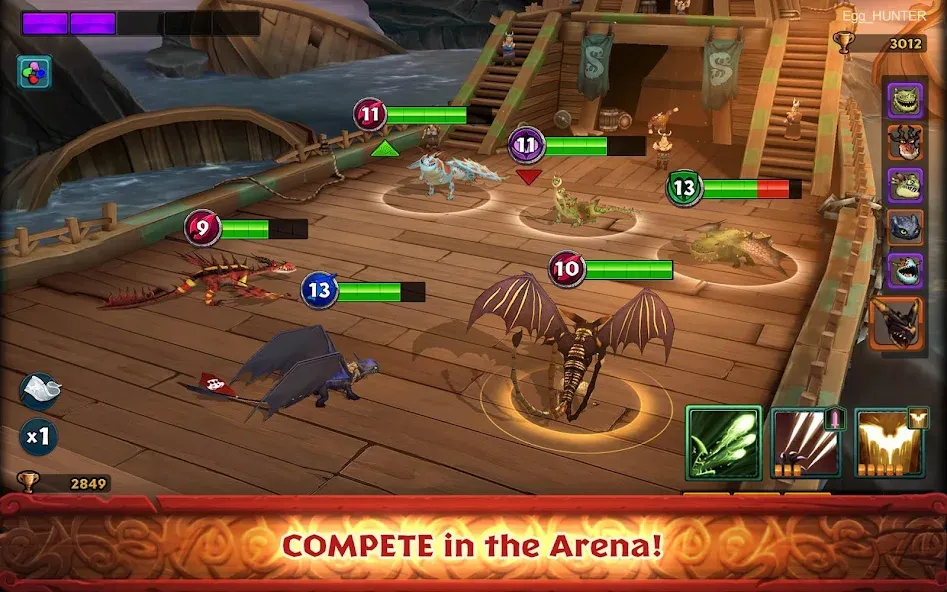 Dragons: Rise of Berk (Драгонс) [МОД: Бесконечные деньги, Монеты и Мега MOD] Screenshot 3