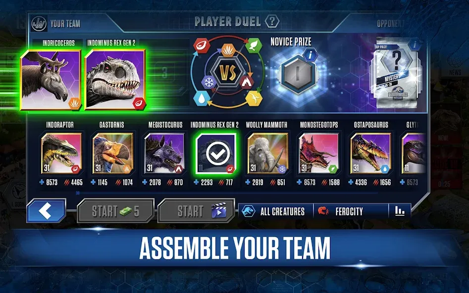 Jurassic World™: The Game (Джурассик Ворлд) [МОД: Все открыто, Дополнительные деньги и Меню MOD] Screenshot 3