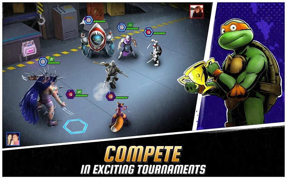 Ninja Turtles: Legends [МОД: Бесконечные деньги, Монеты и Мега MOD] Screenshot 3