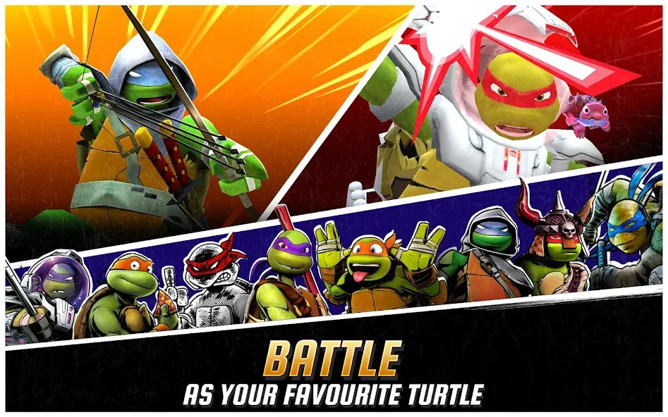 Ninja Turtles: Legends [МОД: Бесконечные деньги, Монеты и Мега MOD] Screenshot 5