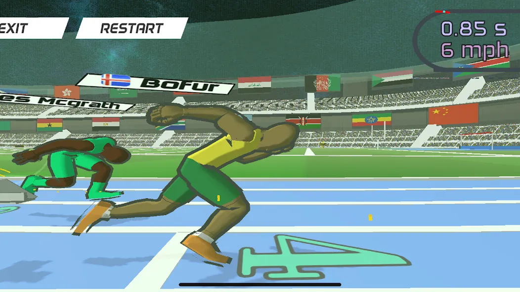 Speed Stars: Running Game (Спид Старс) [МОД: Много монет, Открытые уровни и Мега MOD] Screenshot 3