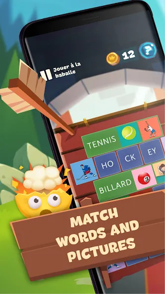 Word Logic - Brain Game Puzzle [МОД: Много монет, Открытые уровни и Мега MOD] Screenshot 2