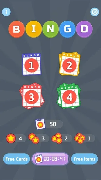Bingo Mania - Light Bingo Game (Бинго Мания) [МОД: Все открыто, Дополнительные деньги и Меню MOD] Screenshot 2