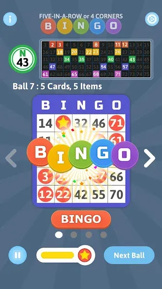 Bingo Mania - Light Bingo Game (Бинго Мания) [МОД: Все открыто, Дополнительные деньги и Меню MOD] Screenshot 3