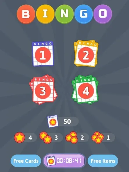 Bingo Mania - Light Bingo Game (Бинго Мания) [МОД: Все открыто, Дополнительные деньги и Меню MOD] Screenshot 4