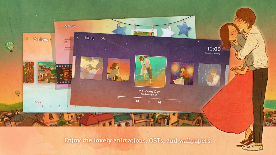 Love is in small things [МОД: Деньги, Монеты и Меню MOD] Screenshot 4