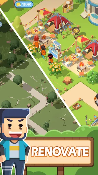 Campsite Craze: Puzzle Merge (Кемпинговая Лихорадка) [МОД: Бесконечные деньги, Монеты и Мега MOD] Screenshot 4