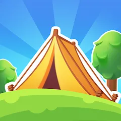 Скачать Campsite Craze: Puzzle Merge (Кемпинговая Лихорадка) [МОД: Бесконечные деньги, Монеты и Мега MOD] | Взлом Campsite Craze: Puzzle Merge на Андроид