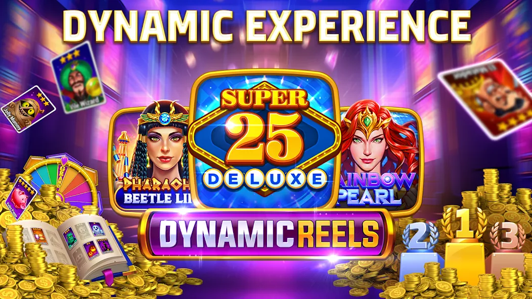HighRoller Vegas: Casino Games (Хайроллер Вегас) [МОД: Деньги, Монеты и Меню MOD] Screenshot 2
