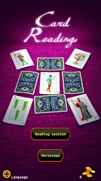 Card Reading (Кард Ридинг) [МОД: Все открыто, Дополнительные деньги и Меню MOD] Screenshot 1