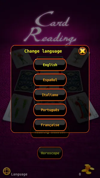 Card Reading (Кард Ридинг) [МОД: Все открыто, Дополнительные деньги и Меню MOD] Screenshot 2