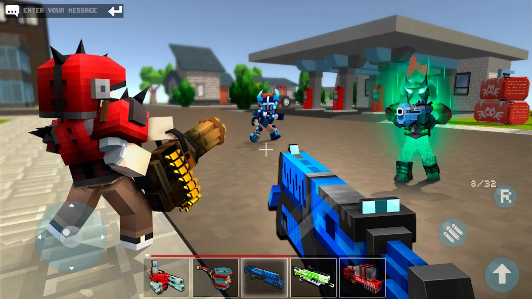 Mad GunS online shooting games (Мад Ганс) [МОД: Все открыто, Дополнительные деньги и Меню MOD] Screenshot 2