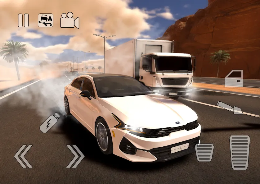 Highway Drifter (Хайвей Дрифтер) [МОД: Много монет, Открытые уровни и Мега MOD] Screenshot 3