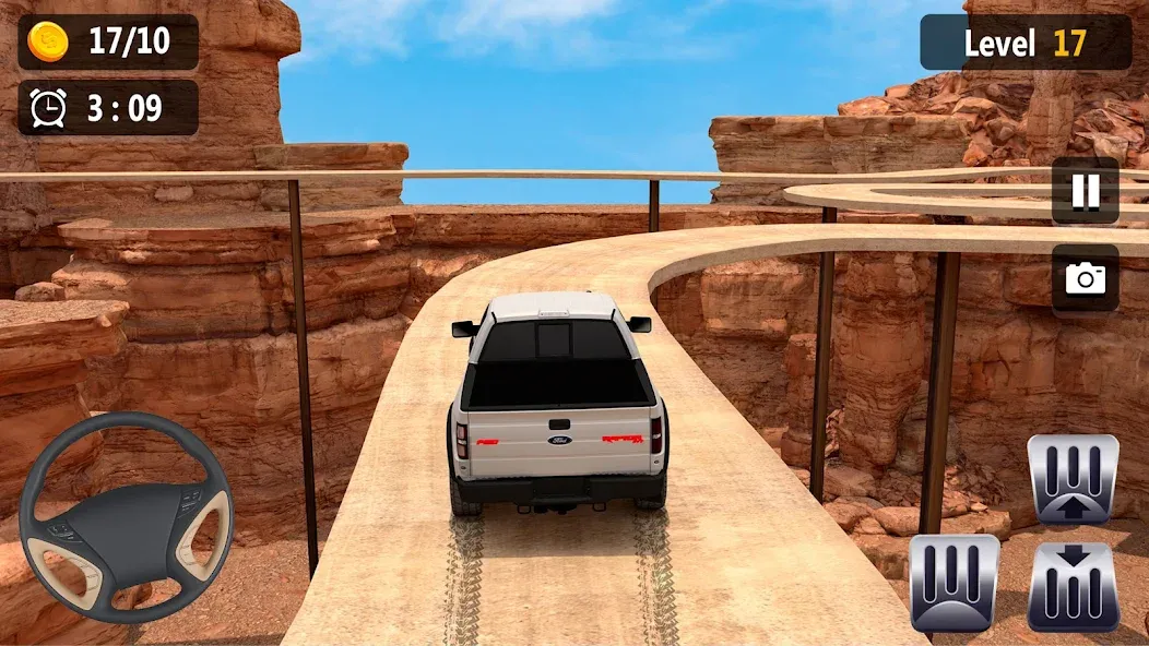 Mountain Driving: 4x4 Climb [МОД: Много монет, Открытые уровни и Мега MOD] Screenshot 1