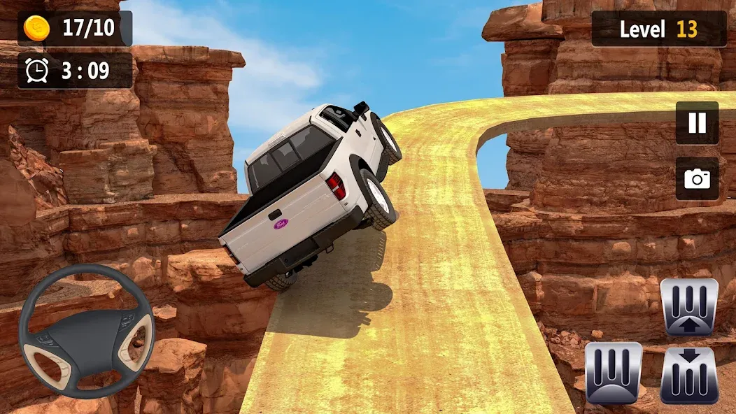 Mountain Driving: 4x4 Climb [МОД: Много монет, Открытые уровни и Мега MOD] Screenshot 2
