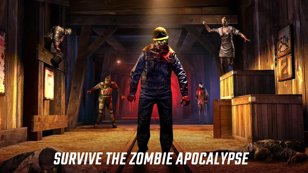 Dead Trigger 2 FPS Zombie Game (ДЕАД ТРИГГЕР 2) [МОД: Все открыто, Дополнительные деньги и Меню MOD] Screenshot 1