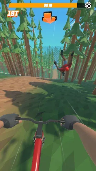 Bike Hill 3D (Байк Хилл 3Д) [МОД: Много денег, Монет и Все открыто] Screenshot 2