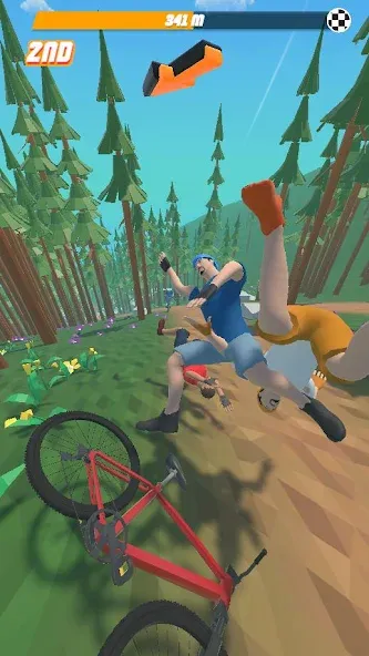 Bike Hill 3D (Байк Хилл 3Д) [МОД: Много денег, Монет и Все открыто] Screenshot 3