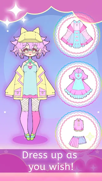Moon's Closet dress up game [МОД: Много денег, Монет и Все открыто] Screenshot 2