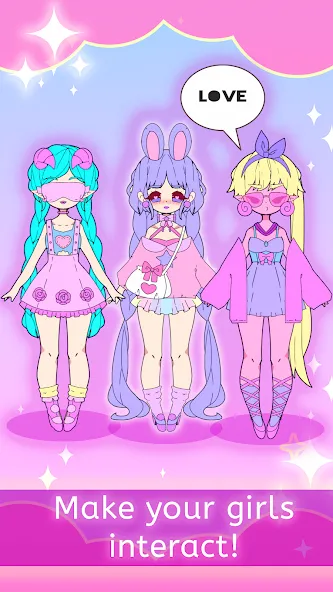 Moon's Closet dress up game [МОД: Много денег, Монет и Все открыто] Screenshot 5