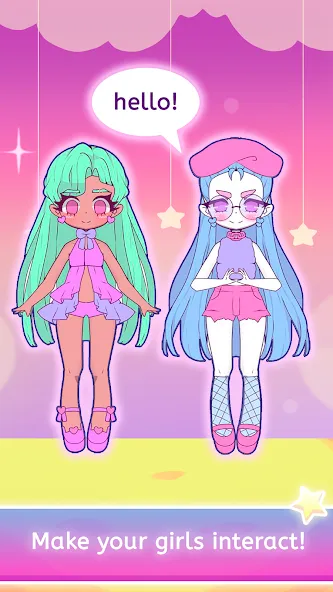 Mimistar dress up chibi doll (Министар) [МОД: Бесконечные деньги, Монеты и Мега MOD] Screenshot 5
