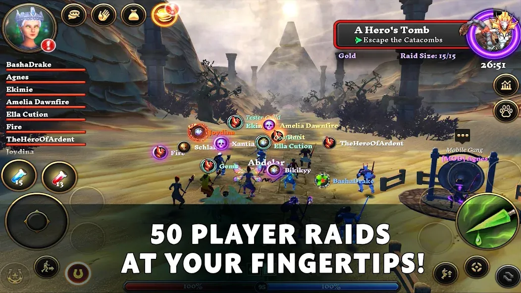 Villagers & Heroes - MMO RPG [МОД: Деньги, Монеты и Меню MOD] Screenshot 3