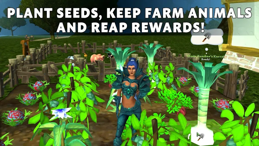 Villagers & Heroes - MMO RPG [МОД: Деньги, Монеты и Меню MOD] Screenshot 4