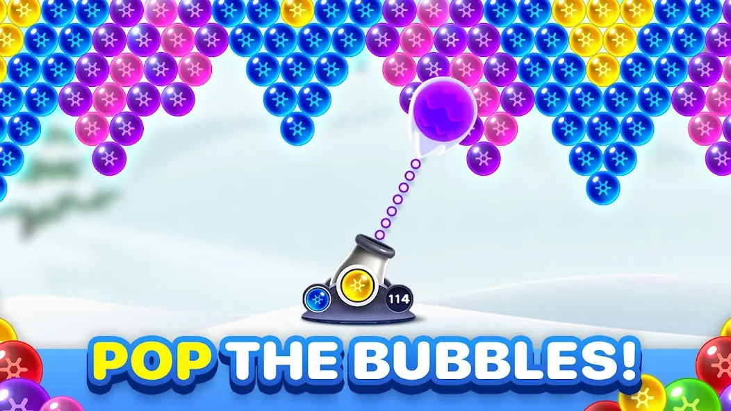 Bubble Pop Games: Shooter Cash [МОД: Все открыто, Дополнительные деньги и Меню MOD] Screenshot 1
