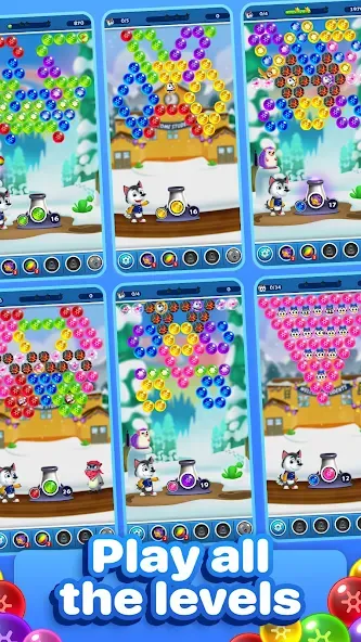 Bubble Pop Games: Shooter Cash [МОД: Все открыто, Дополнительные деньги и Меню MOD] Screenshot 4