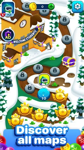 Bubble Pop Games: Shooter Cash [МОД: Все открыто, Дополнительные деньги и Меню MOD] Screenshot 5