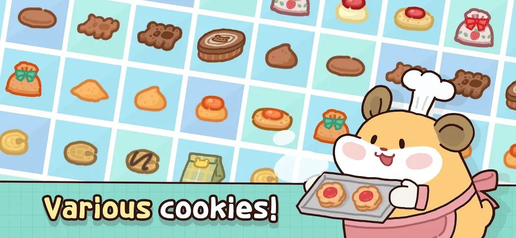 Hamster Cookie Factory [МОД: Много монет, Открытые уровни и Мега MOD] Screenshot 2