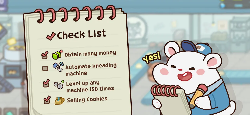 Hamster Cookie Factory [МОД: Много монет, Открытые уровни и Мега MOD] Screenshot 3