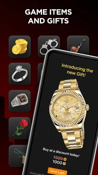 Mafia Online With Video Chat [МОД: Меню, Бесконечные монеты и Открытые уровни] Screenshot 5