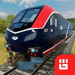 Скачать Train Simulator PRO USA (Трейн Симулятор ПРО США) [МОД: Меню, Бесконечные монеты и Открытые уровни] | Взлом Train Simulator PRO USA на Андроид