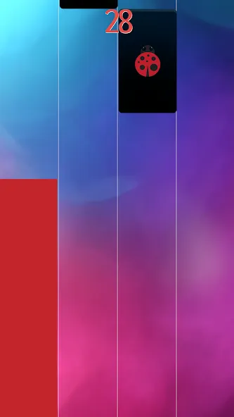 Piano Noir Ladybug Tiles 2 (Пианино Нуар Картинки С кожанкой Жук 2) [МОД: Много денег, Монет и Все открыто] Screenshot 4