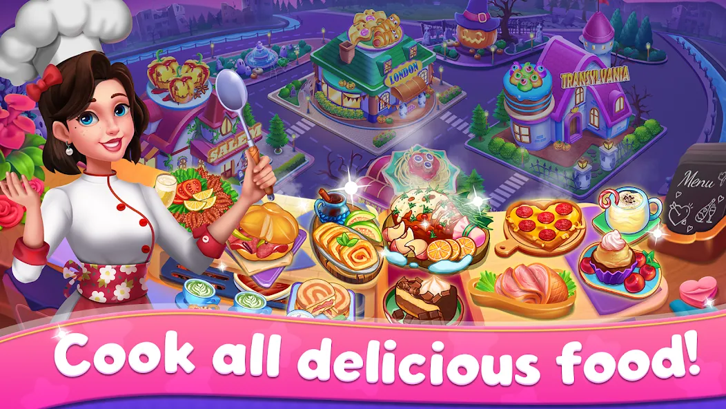 Mom's Kitchen : Cooking Games [МОД: Деньги, Монеты и Меню MOD] Screenshot 2