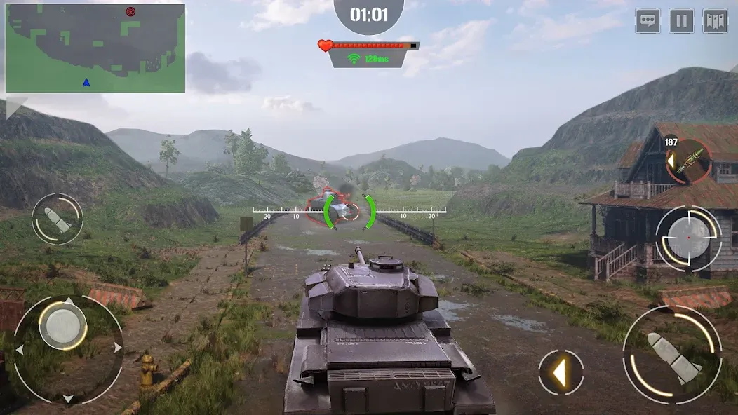 Furious Tank: War of Worlds (Фьюриус Танк) [МОД: Бесконечные деньги, Монеты и Мега MOD] Screenshot 3