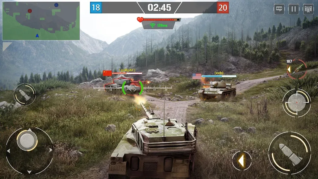 Furious Tank: War of Worlds (Фьюриус Танк) [МОД: Бесконечные деньги, Монеты и Мега MOD] Screenshot 4