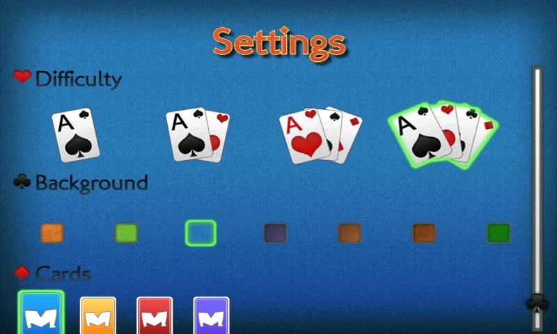 Spider Solitaire [МОД: Много монет, Открытые уровни и Мега MOD] Screenshot 4