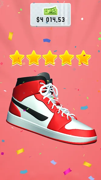 Sneaker Art! - Coloring Games [МОД: Бесконечные деньги, Монеты и Мега MOD] Screenshot 1